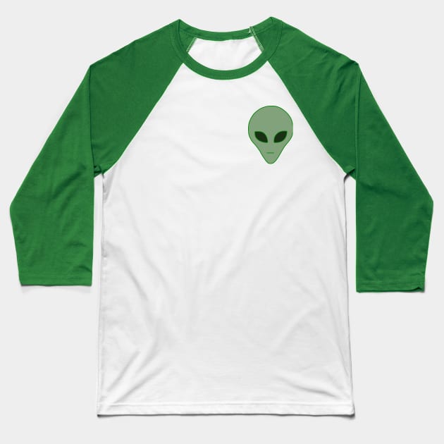 alien Baseball T-Shirt by amenij